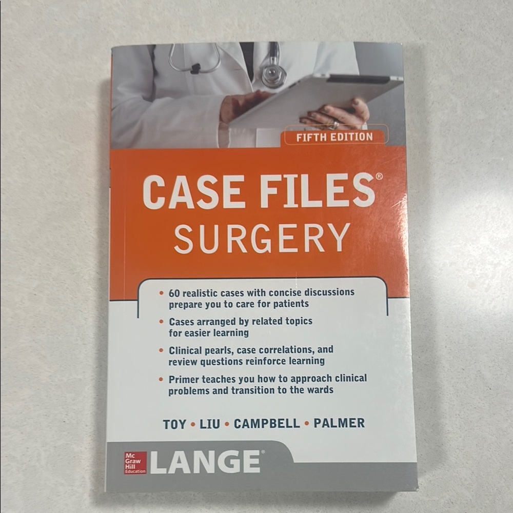 Case Files Surgery Fifth Edition